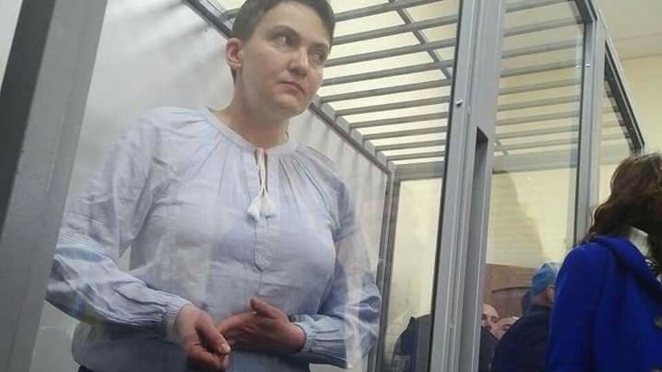 За версією слідства, Савченко (на фото) і Рубан планували "широкомасштабні терористичні атаки" в центрі Києва