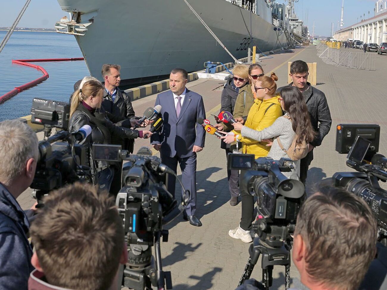 Полторак про заходження кораблів НАТО в порт Одеси: Головна мета &ndash; сумісна підготовка, а також проведення навчань за планом країн-партнерів