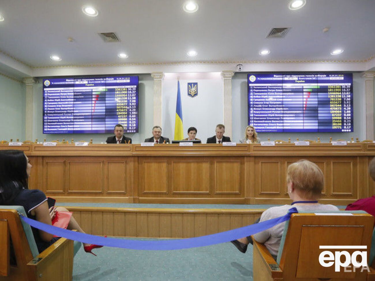 ЦИК продолжает принимать протоколы из окружных избирательных комиссий