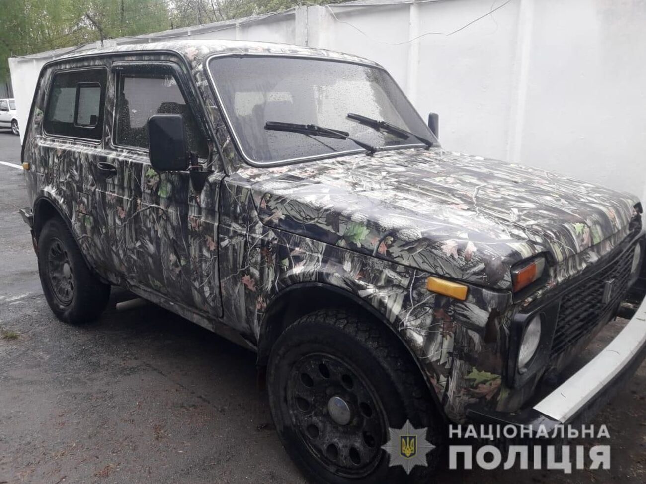 Автомобиль остановили в зоне отчуждения ЧАЭС