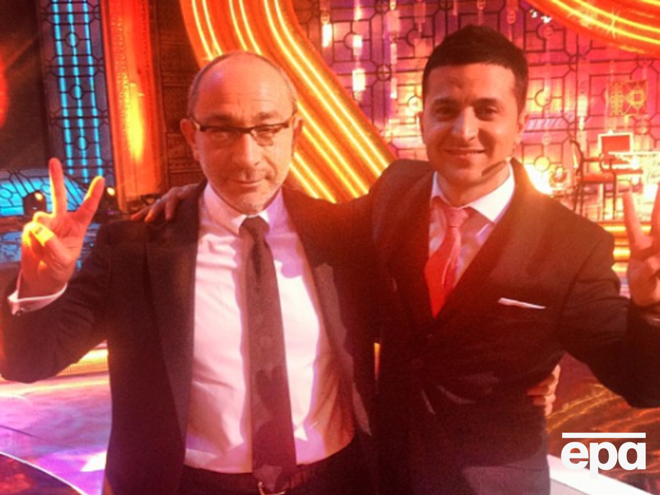 Кернес с Зеленским в 2013 году