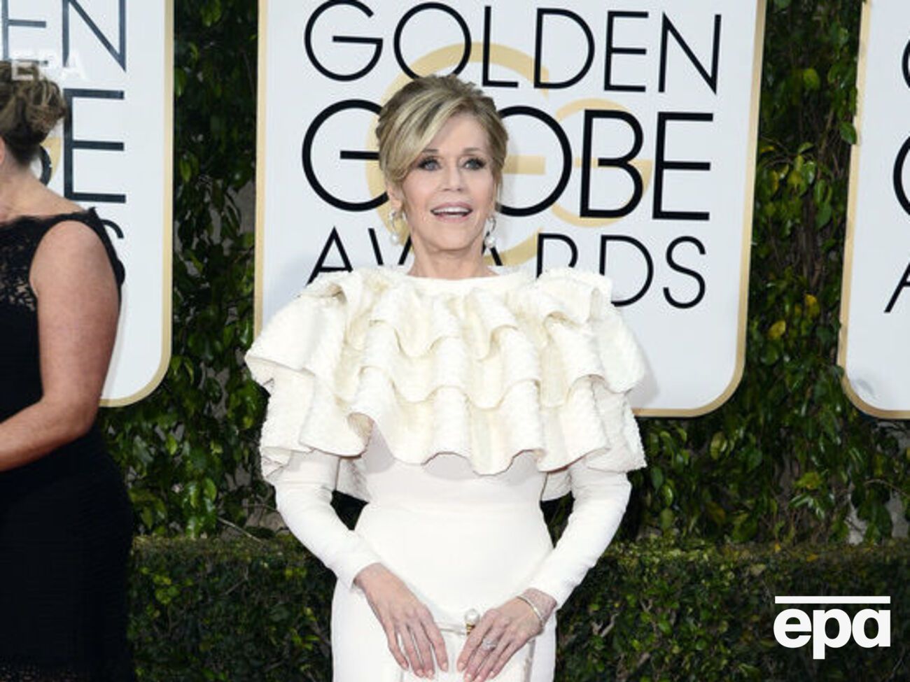 Фонда в сукні з рюшами приховувала бандаж після мастектомії