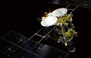 Hayabusa-2 находится на расстоянии в 195 млн км от Земли