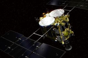 Hayabusa-2 находится на расстоянии в 195 млн км от Земли