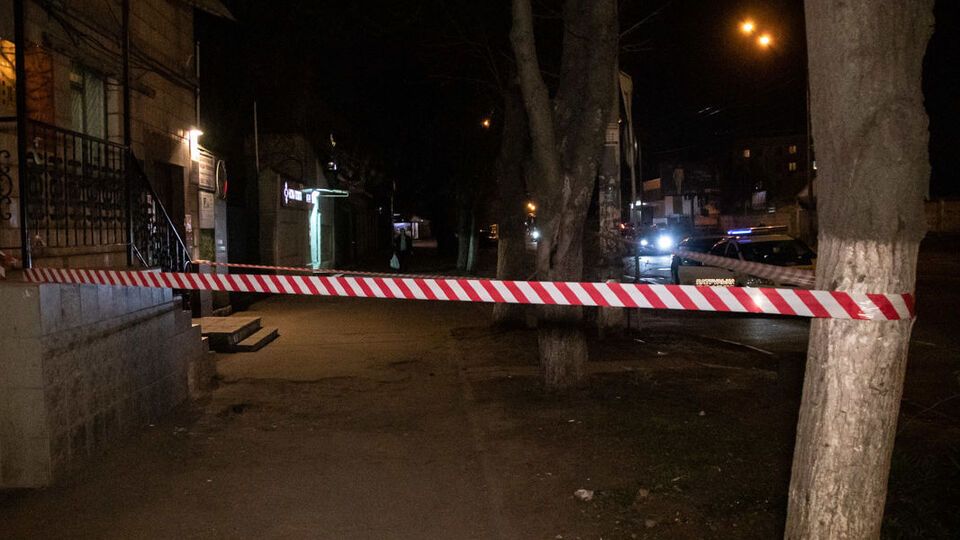 Конфликт произошел на улице Максимовича в Киеве