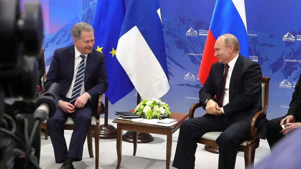 Нійністьо та Путін зустрічалися в межах форуму, присвяченого Арктиці