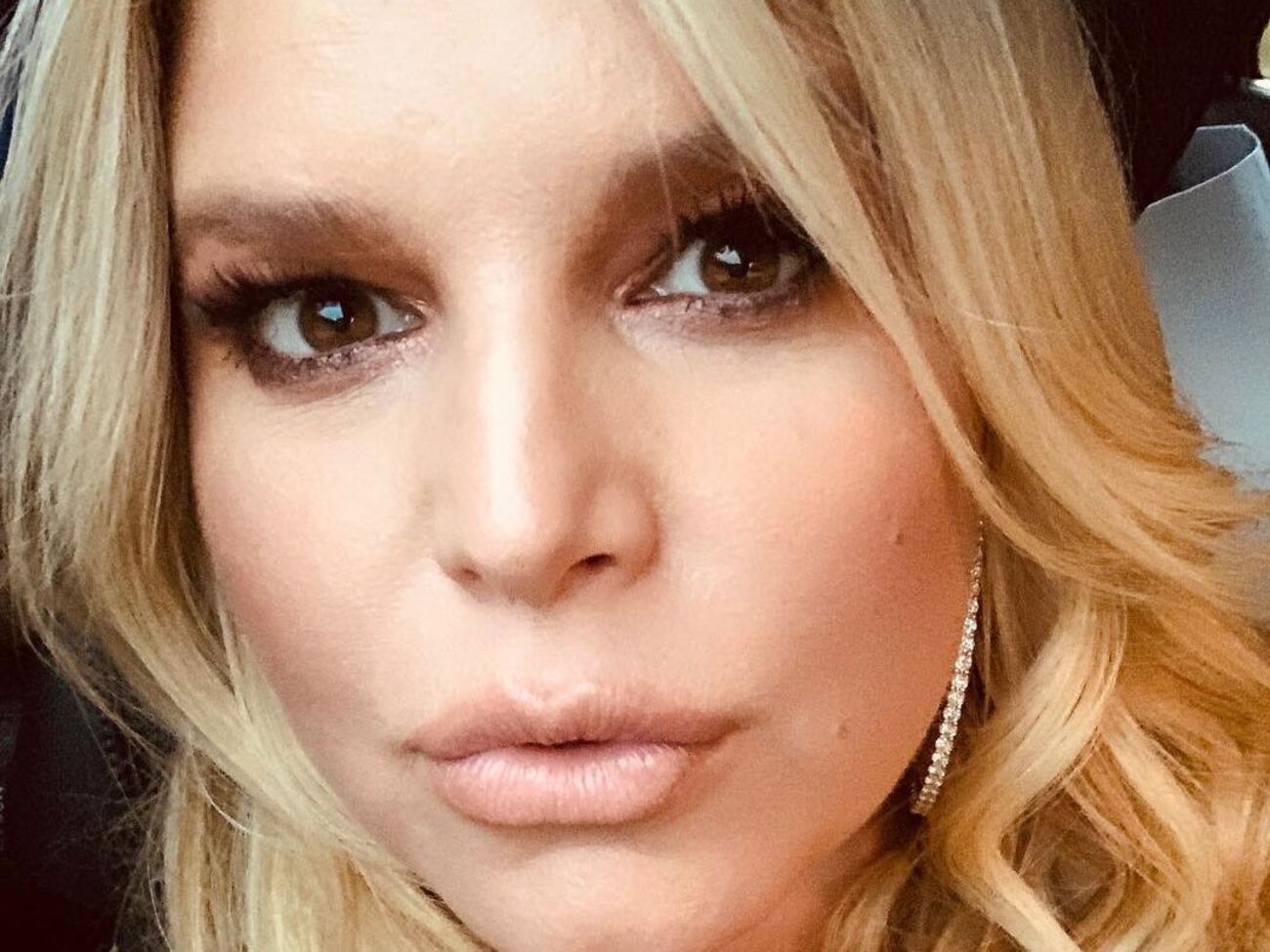 Сімпсон показала сплячу молодшу дочку