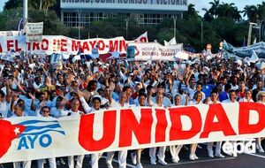 1 травня в Гавані відбувся першотравневий мітинг