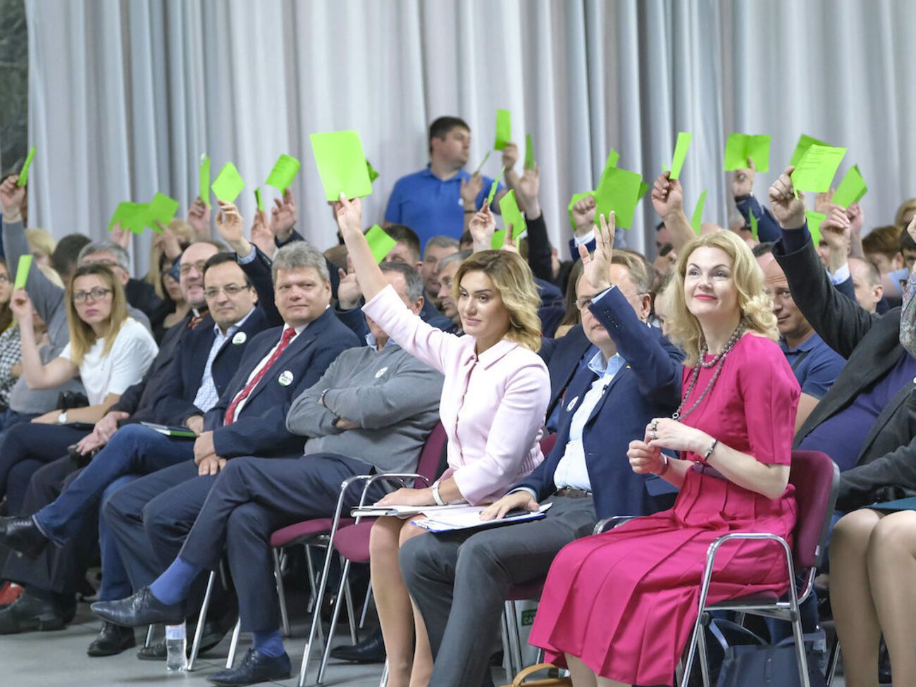 На съезде "Самопомочі" также утвердили новый состав политсовета партии