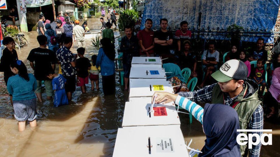 Выборы в Индонезии прошли 17 апреля