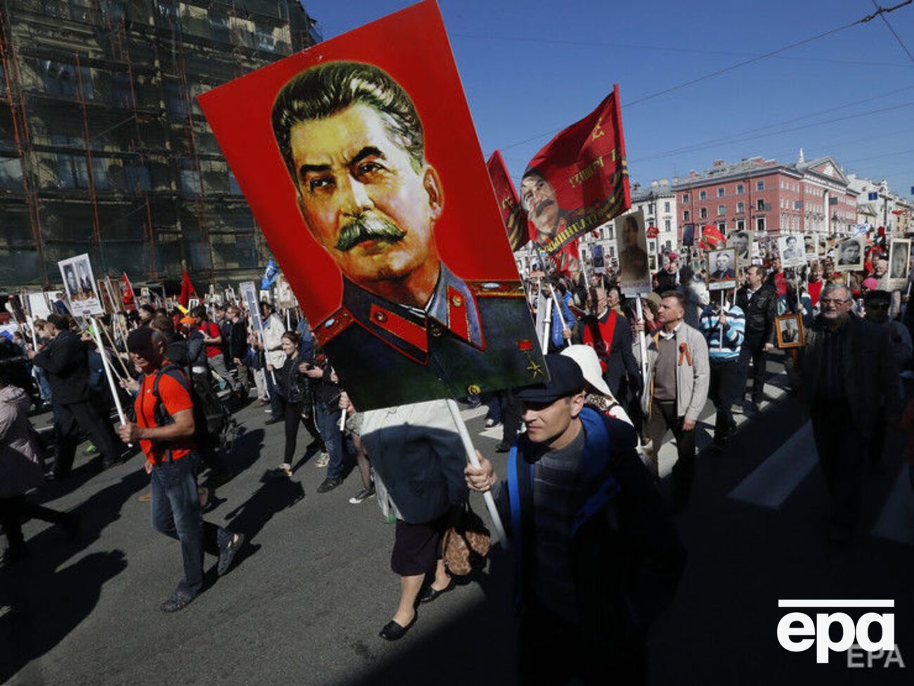 Згідно з опитуваннями, 70% росіян схвалює роль Сталіна