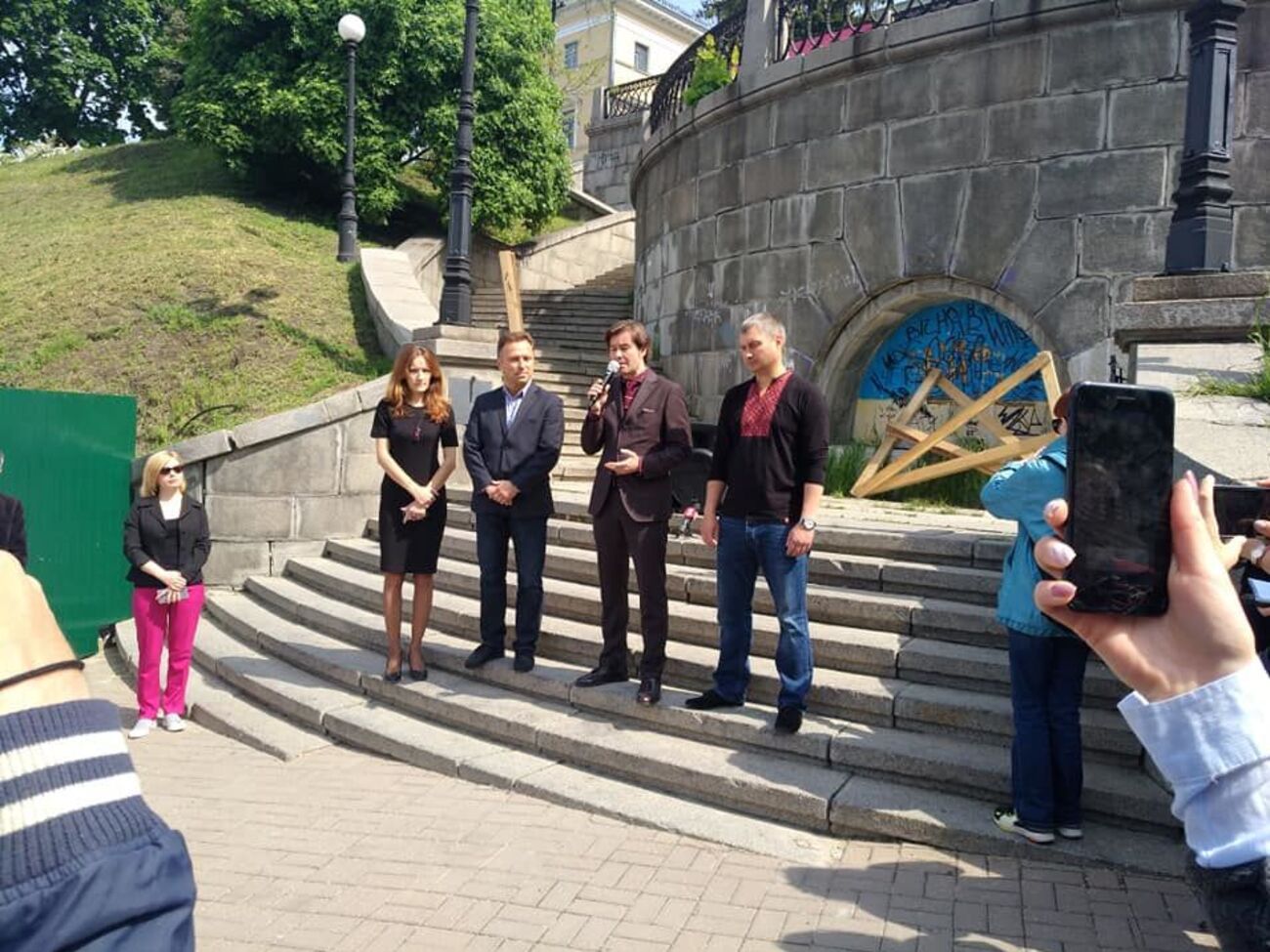 Сьогодні Нищук розповів про спорудження Національного меморіального комплексу Героїв Небесної сотні