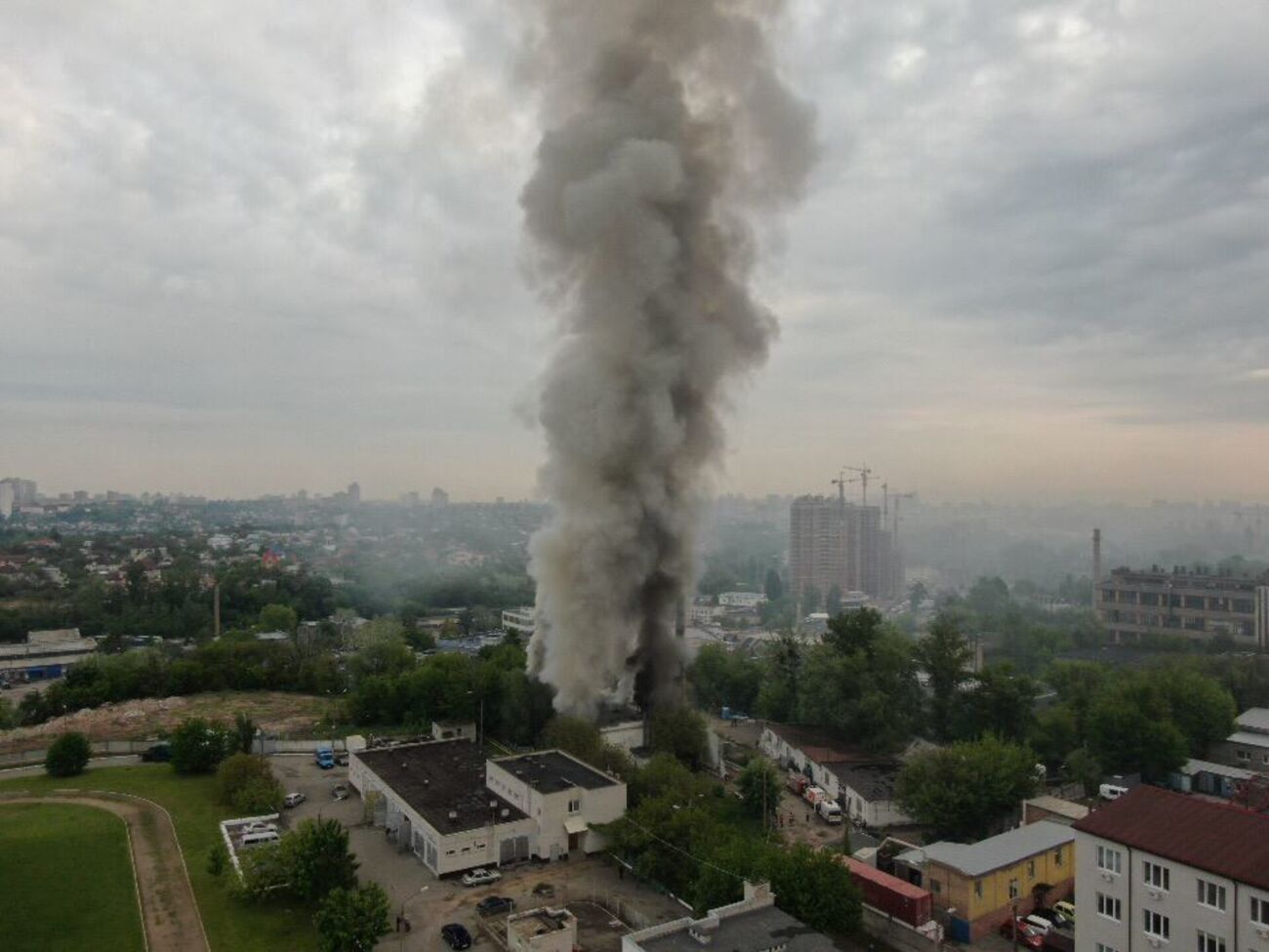 Пожежу ліквідували о 9.36