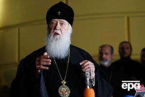 Филарет во время литургии упомянул Епифания как митрополита Киевского и всей Украины