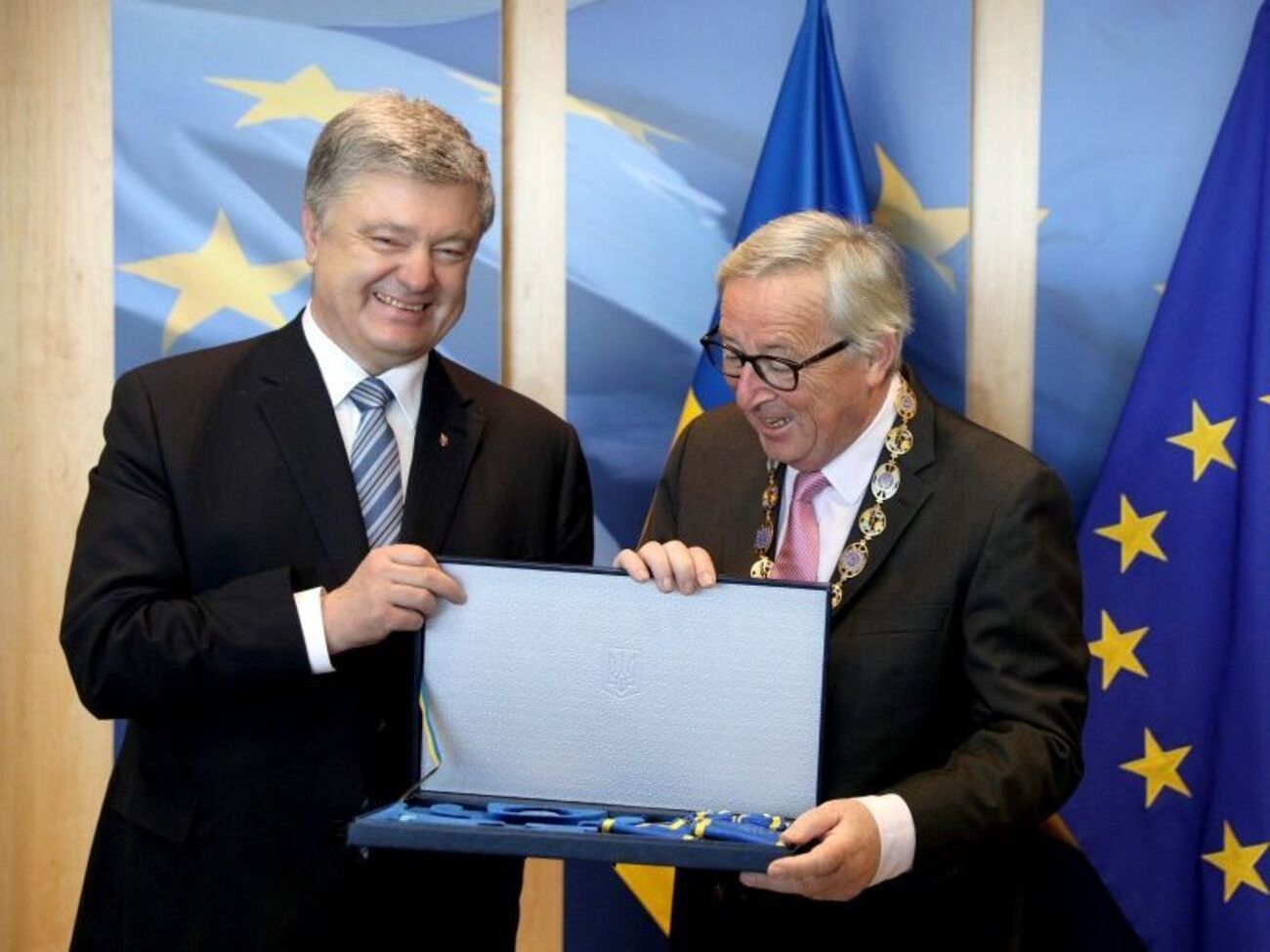 Порошенко наголосив на вагомій підтримці Юнкера у сфері реформ в Україні