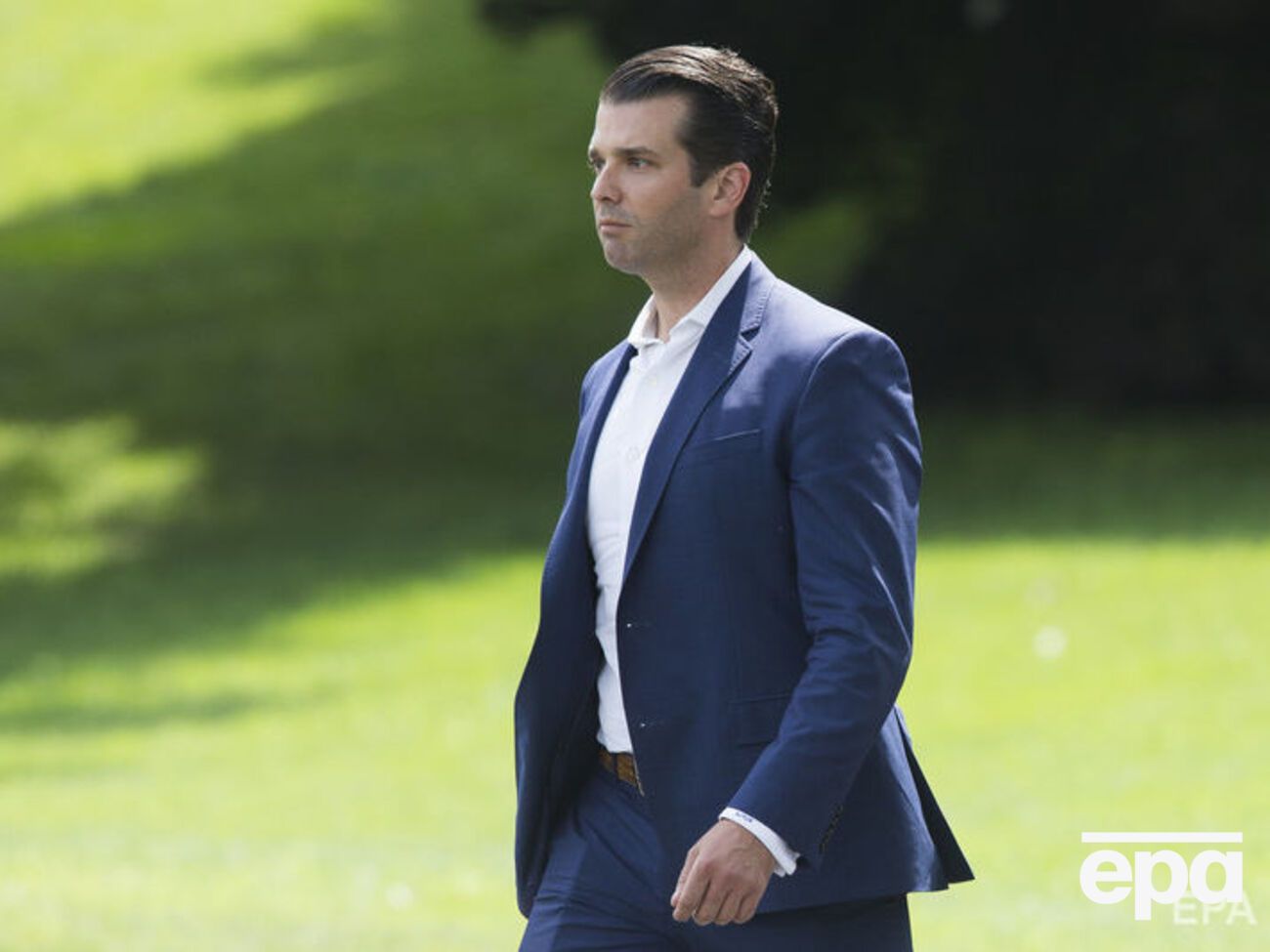 По данным источников The Hill, комитет по разведке Сената США хотел бы обсудить 10 тем с сыном президента Дональда Трампа Дональдом (на фото)