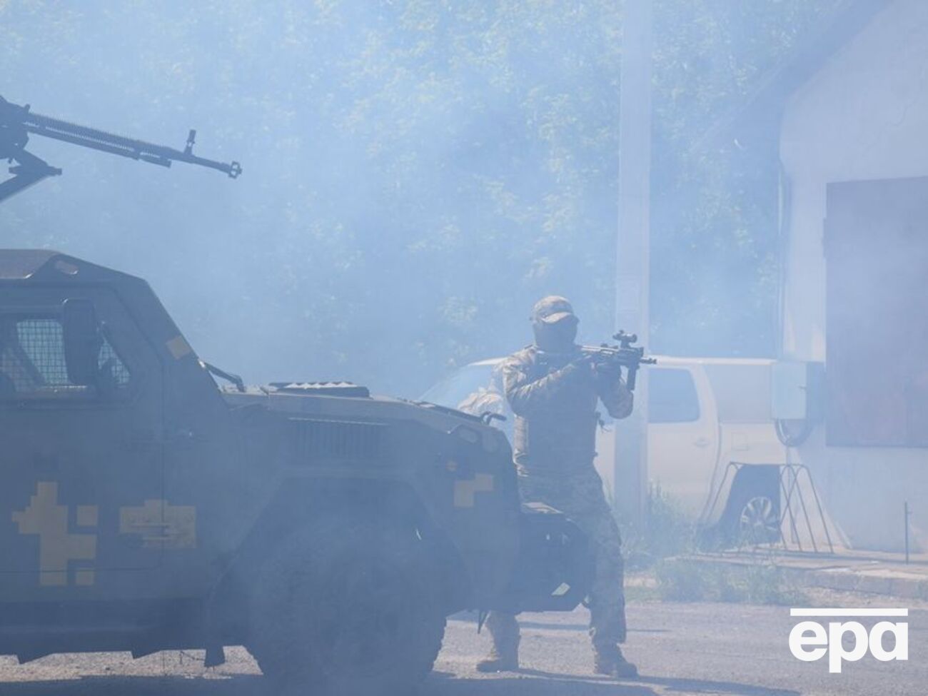 Ранение получил один украинский солдат