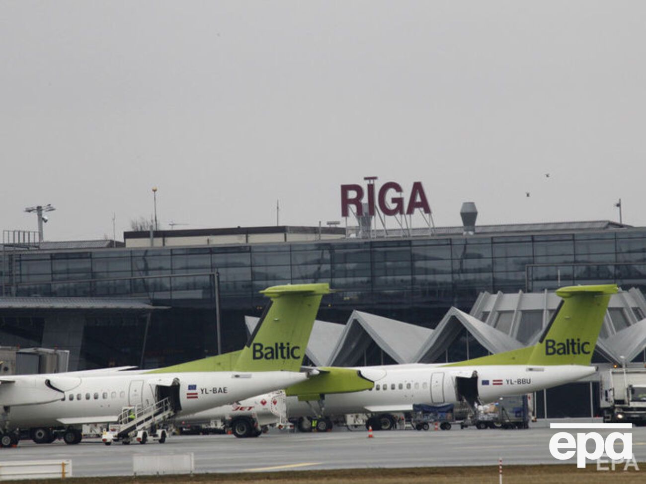 Рижский аэропорт исправил написание Киева