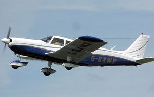 В море упал одномоторный самолет