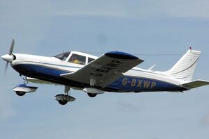 В море упал одномоторный самолет