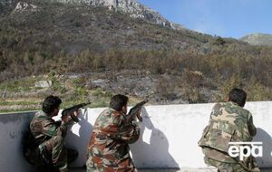 Позиции в горах позволяют держать под огневым контролем большую территорию