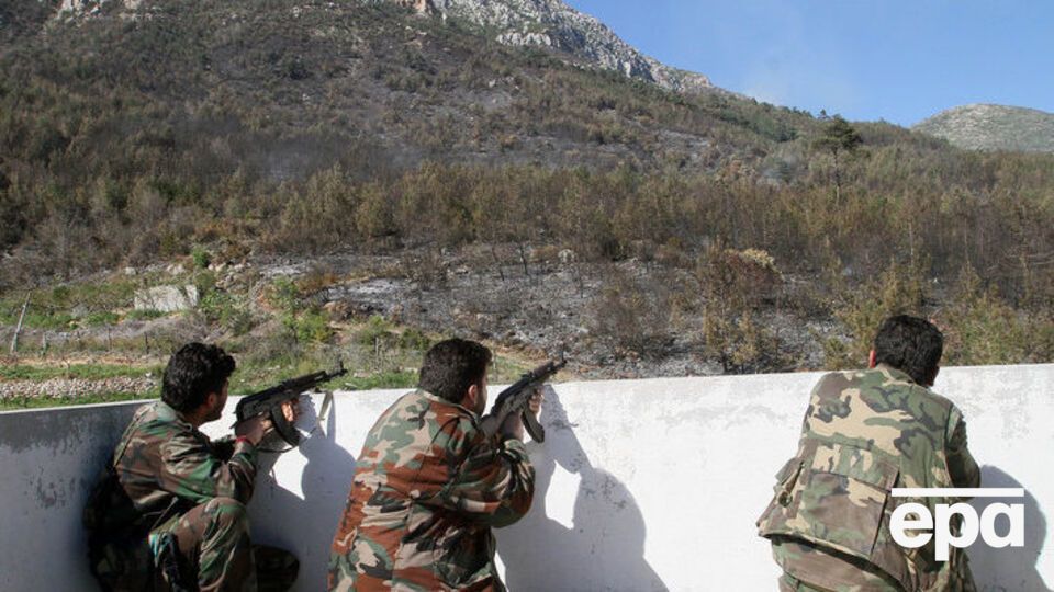 Позиции в горах позволяют держать под огневым контролем большую территорию