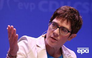 Крамп-Карренбауер заявила, що ХДС завжди підтримував проект російського газопроводу