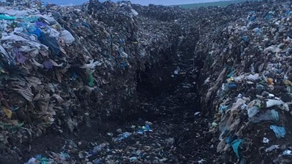 Несчастный случай произошел на городской свалке Николаева
