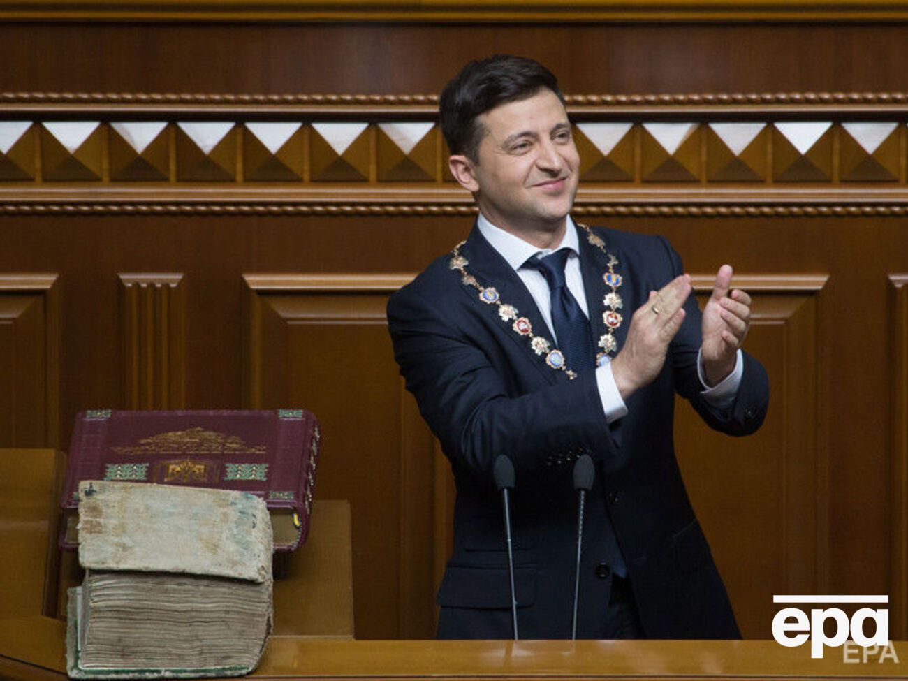 В Верховной Раде состоялась инаугурация Зеленского. Фоторепортаж