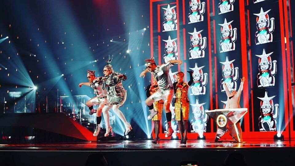 Сердючка виконала пісню Toy, із якою ізраїльська співачка Нетта Барзілай перемогла 2018 року