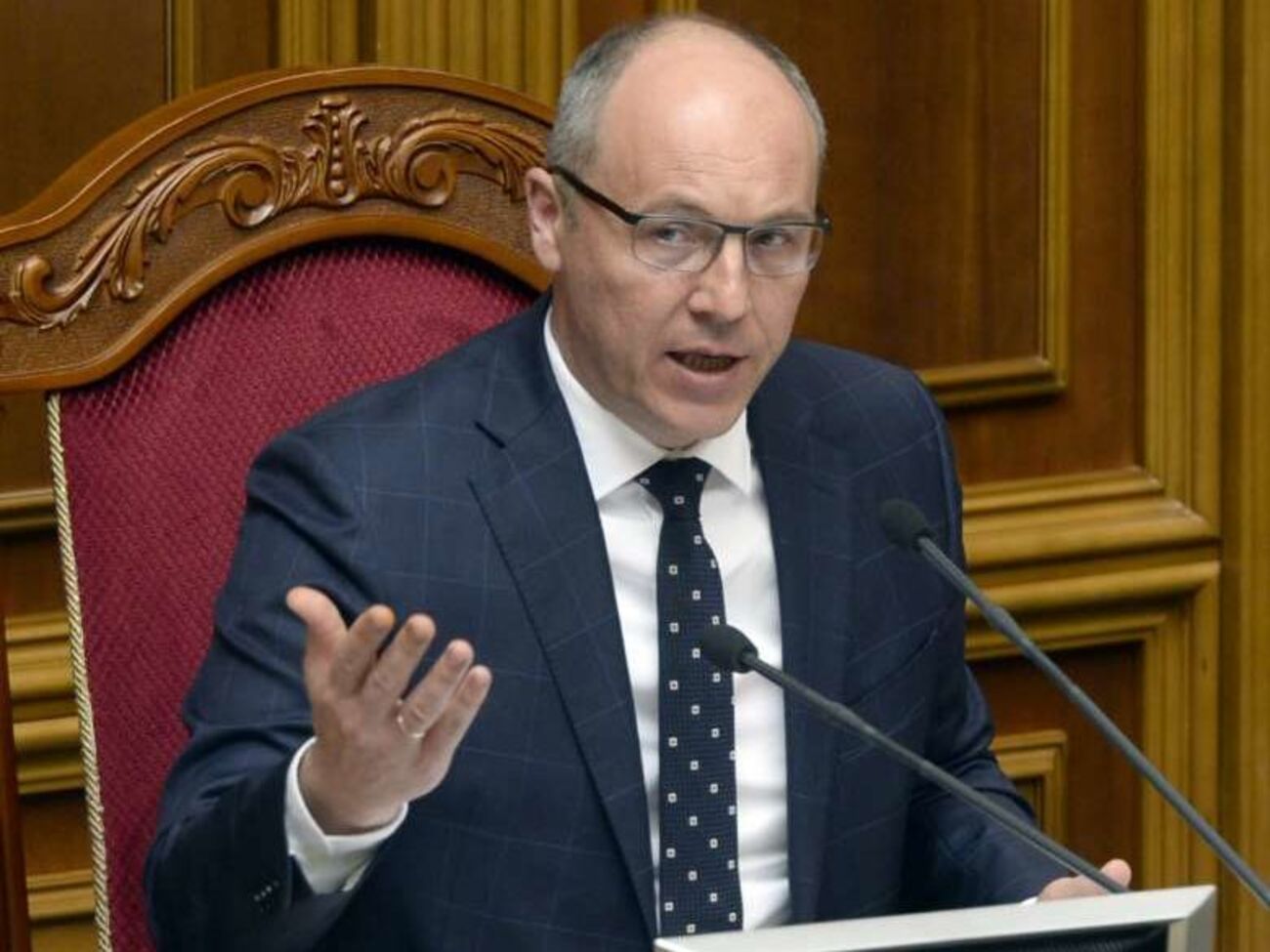 Парубий:&nbsp;Украинский народ не позволит вам основополагающие фундаментальные ценности разрушать в нашей стране