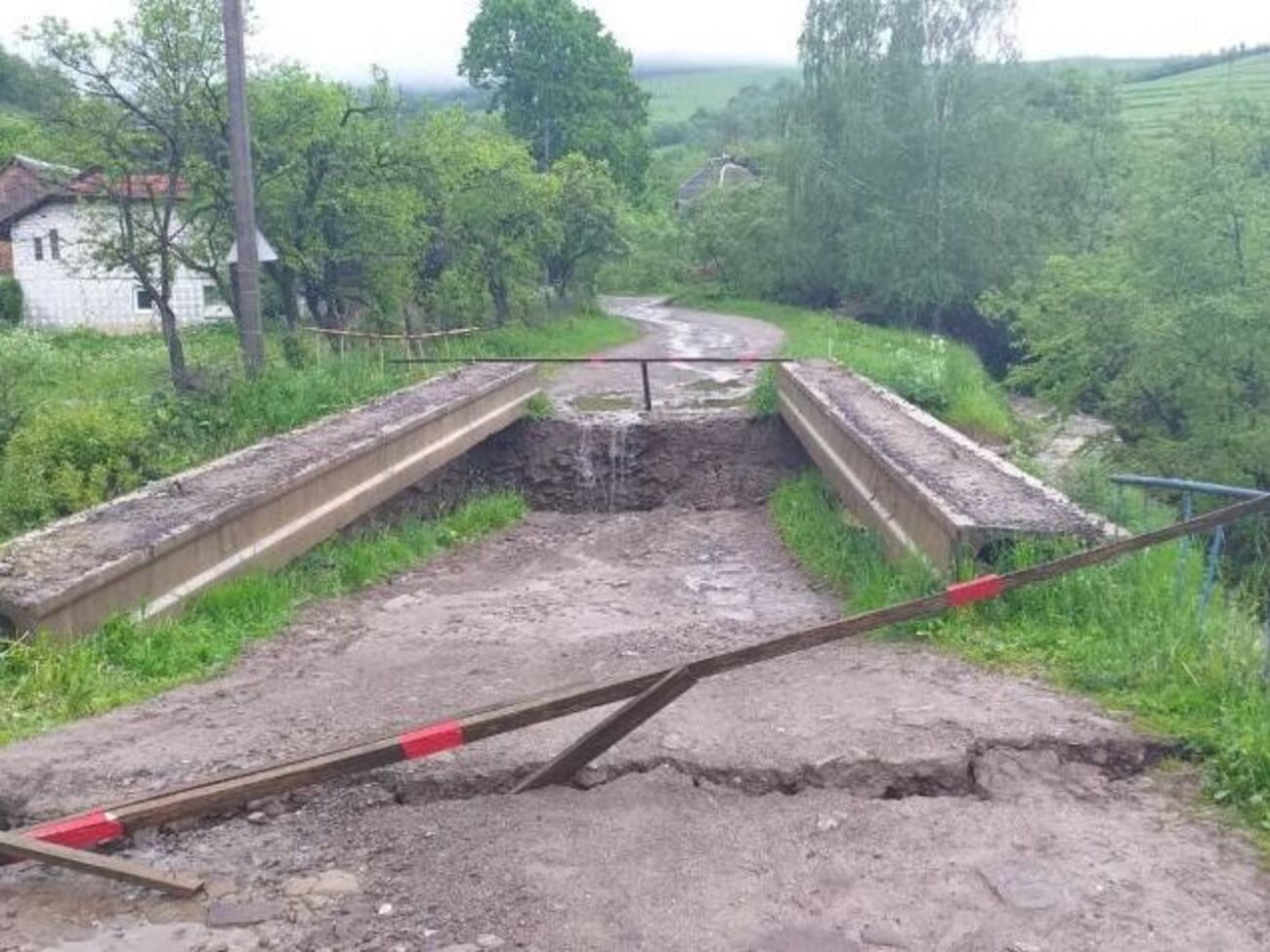 На&nbsp;сьогоднішній ранок на території Закарпатської області підтоплено 241 домогосподарство