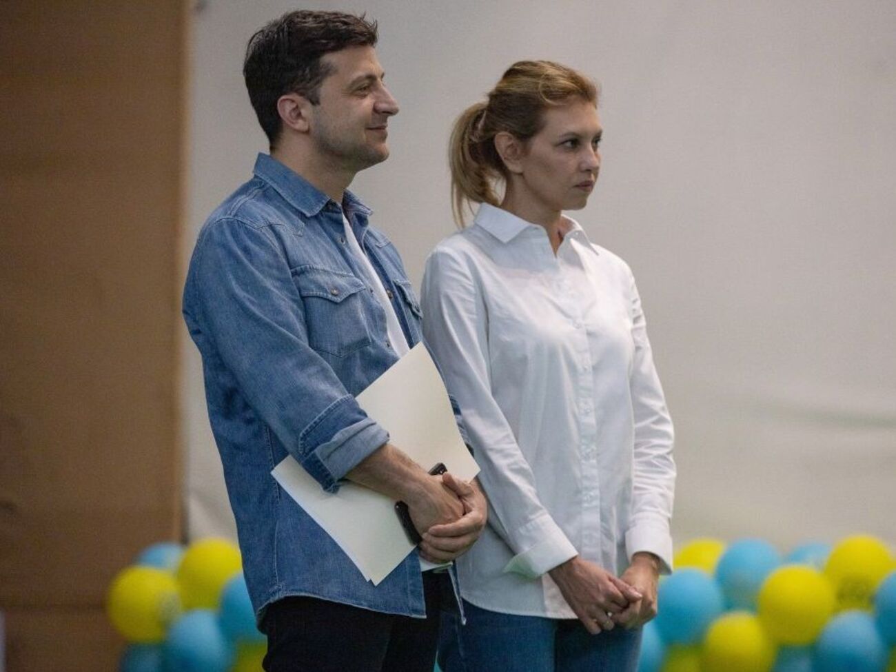 Зеленский с женой Еленой принял участие в открытии летнего антинаркотического лагеря