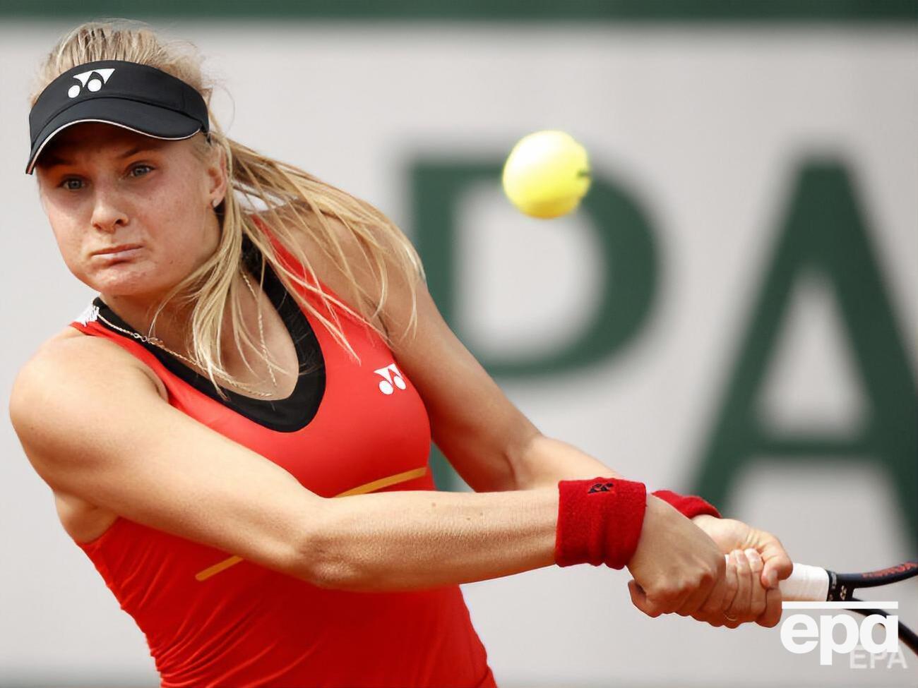 Ястремская выиграла один сет