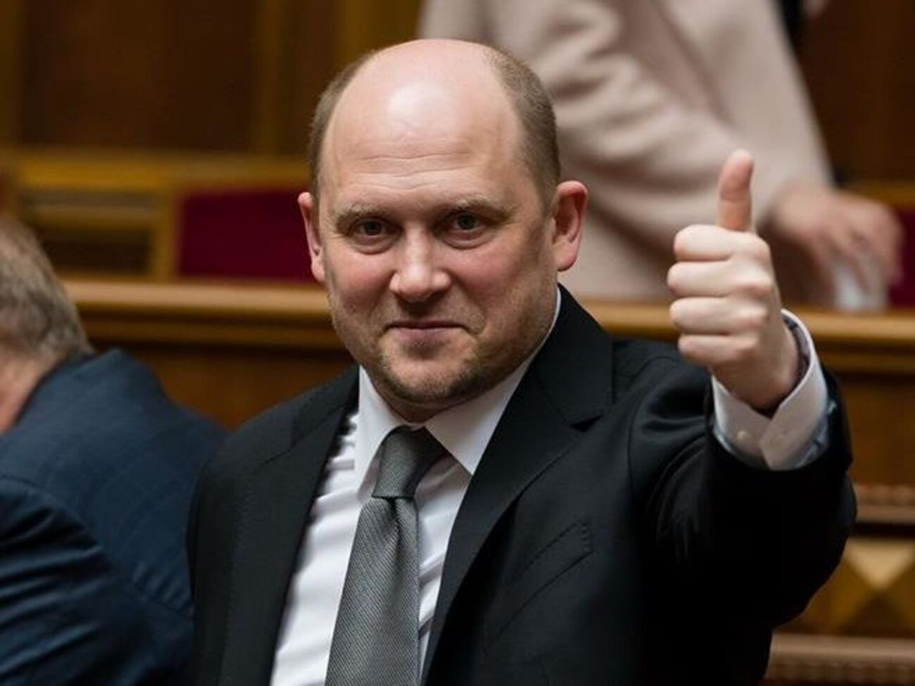 На заседании Рады 16 мая&nbsp;Каплин сказал с трибуны: На сегодняшний день у нас нет никакой коалиции