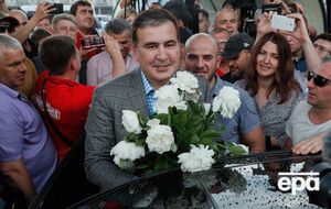 Саакашвілі повернувся в Україну наступного дня після повернення громадянства