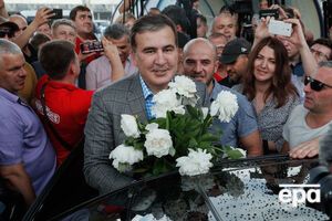 Саакашвили вернулся в Украину на следующий день после возвращения гражданства