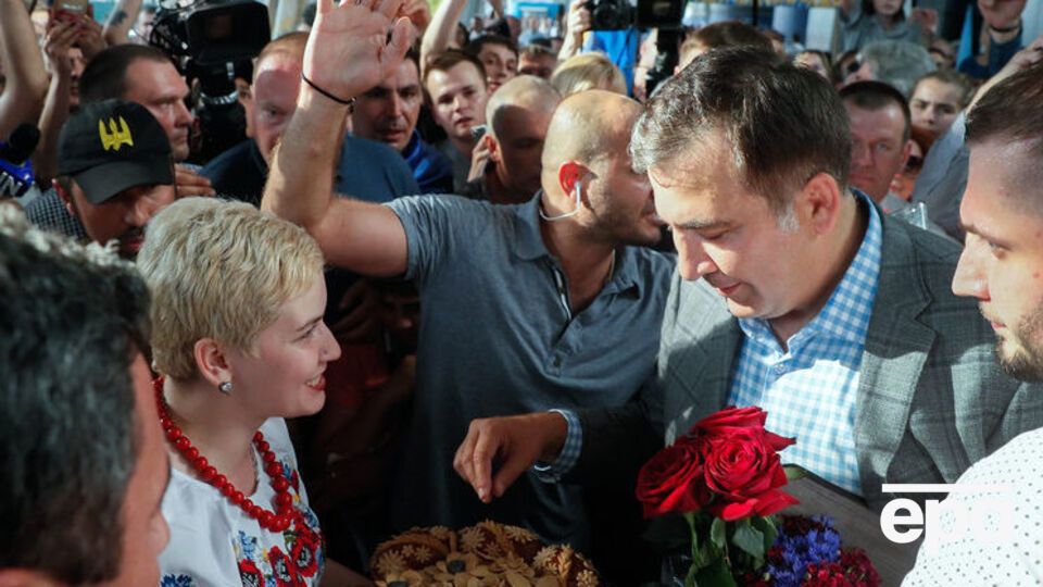 Саакашвілі повернувся в Україну. Фоторепортаж