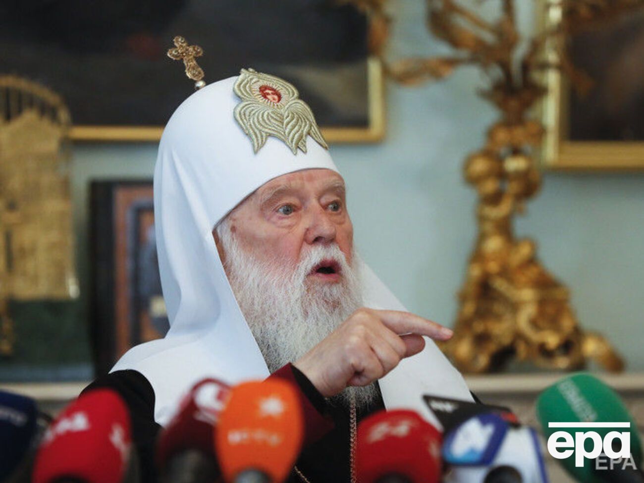 После создания ПЦУ Филарет стал ее почетным патриархом