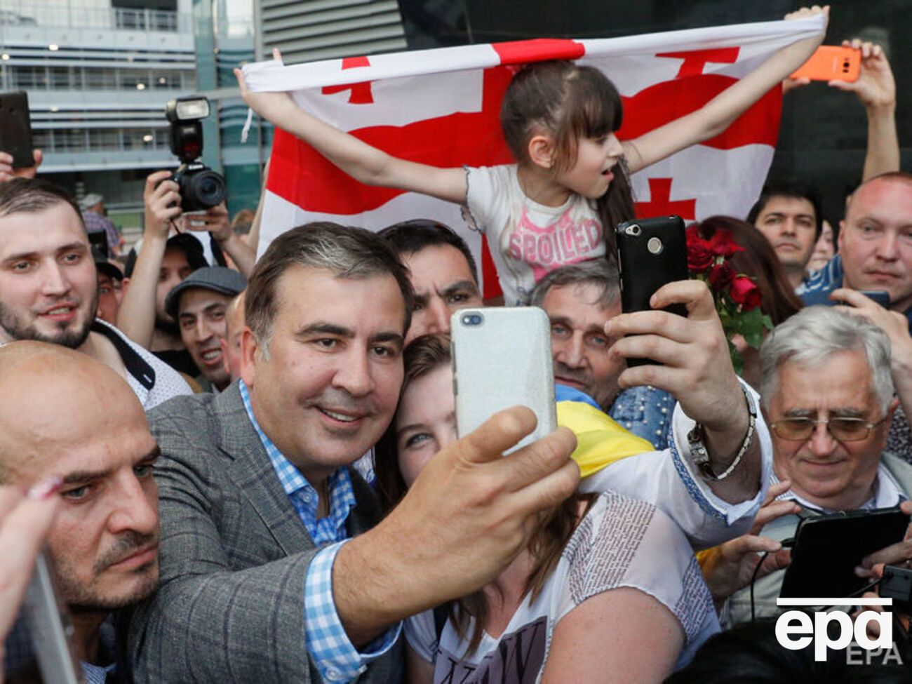 Саакашвили отсутствовал в Украине с февраля 2018 года
