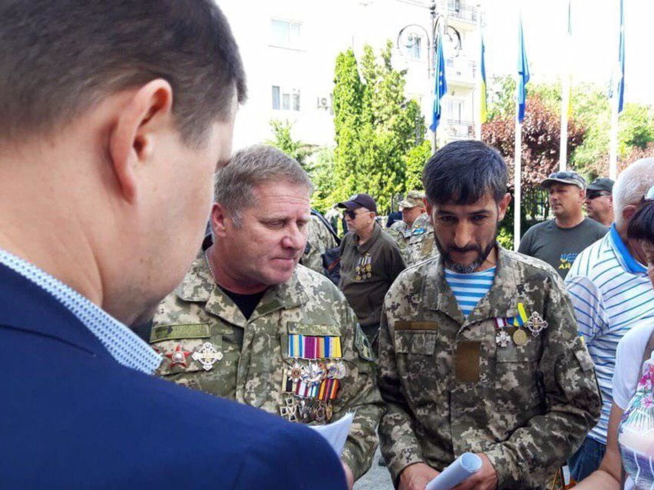 Із добробатівцями поспілкувалися представники Адміністрації Президента