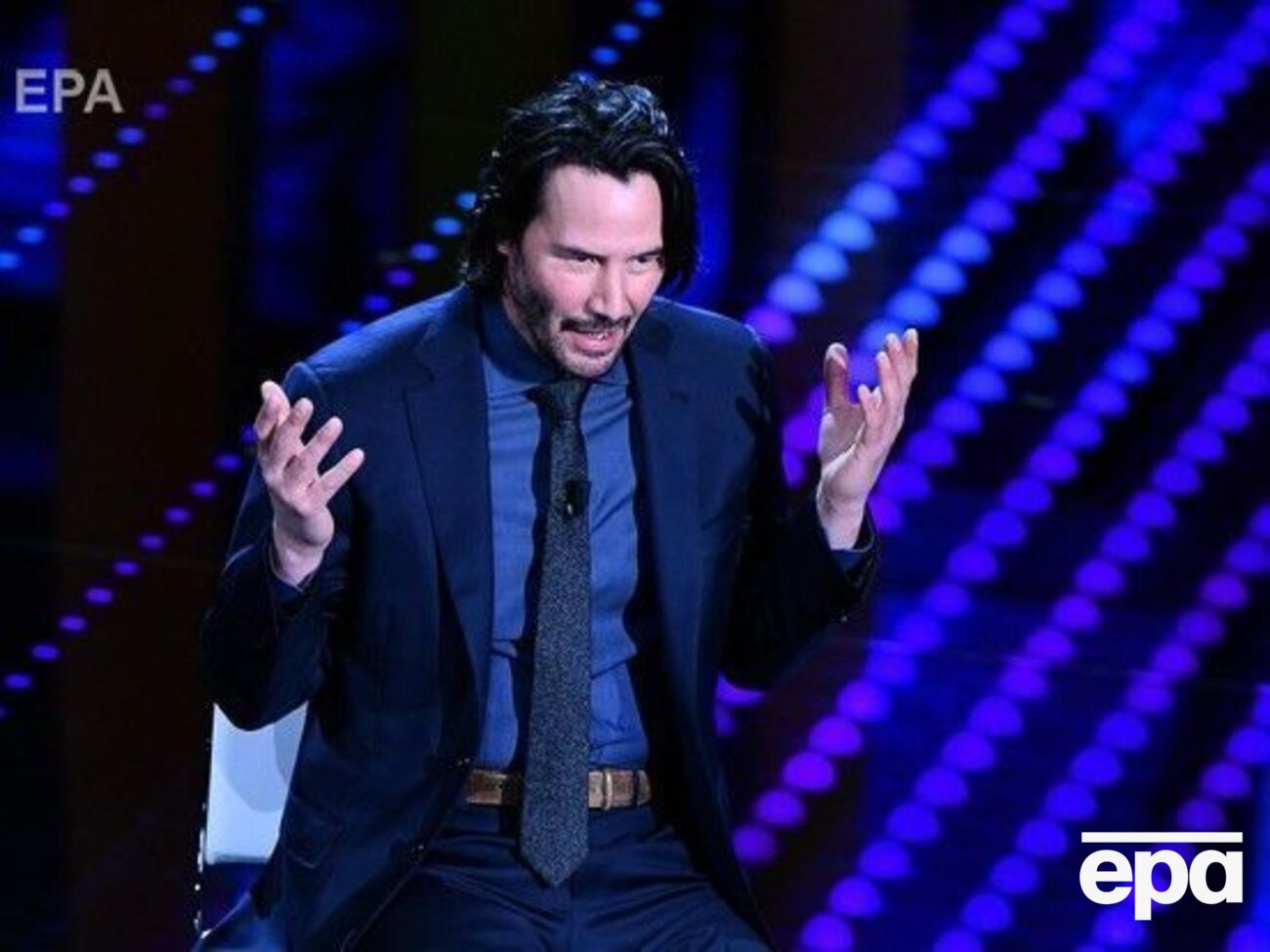 Ривз позировал для&nbsp;Saint Laurent