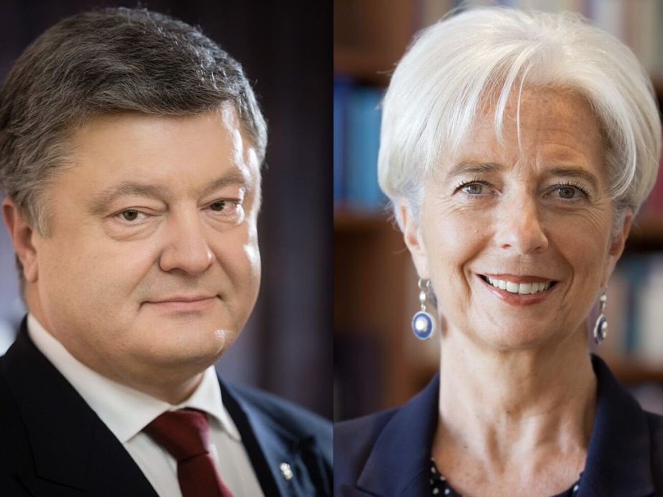 Лагард під час розмови з Порошенком підкреслила важливість забезпечення незалежності діяльності Нацбанку України