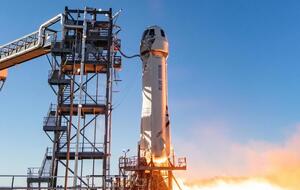 Ракета Blue Origin совершила свой пятый суборбитальный полет