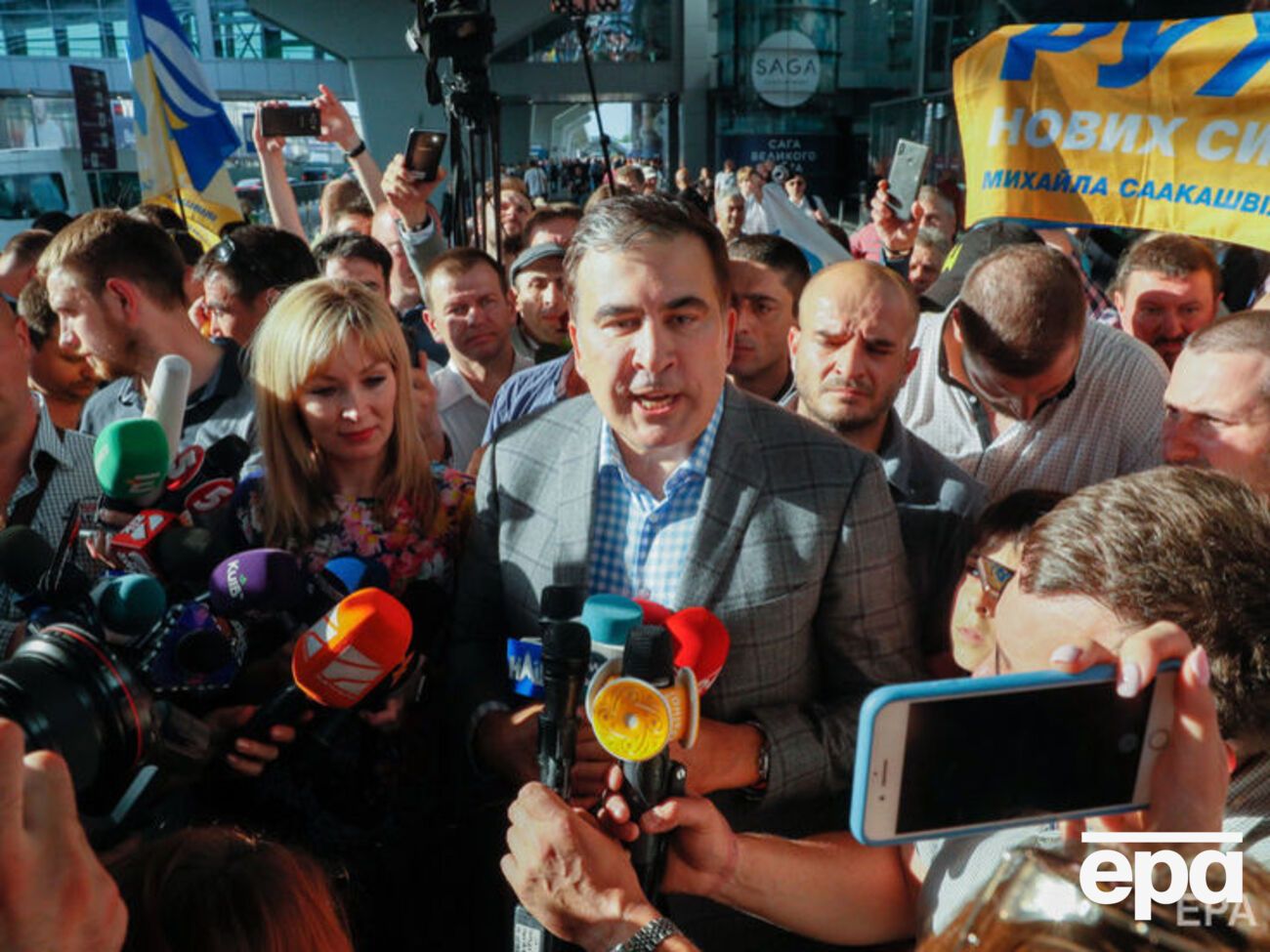 Зеленский вернул Саакашвили (на фото) украинское гражданство