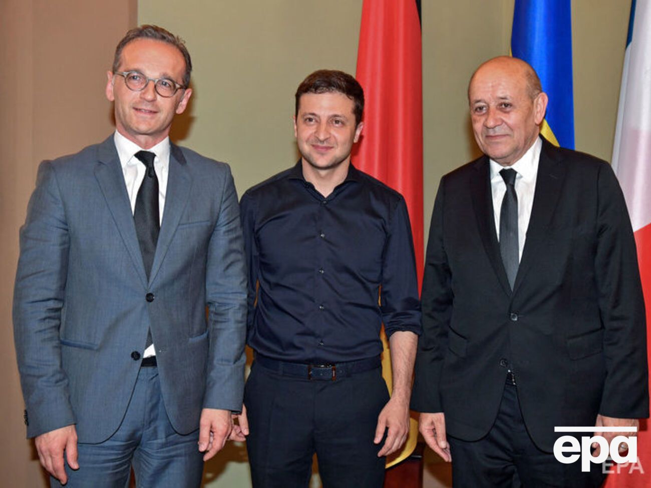 Зустріч Мааса, Зеленського та Ле Дріана відбулася в Києві