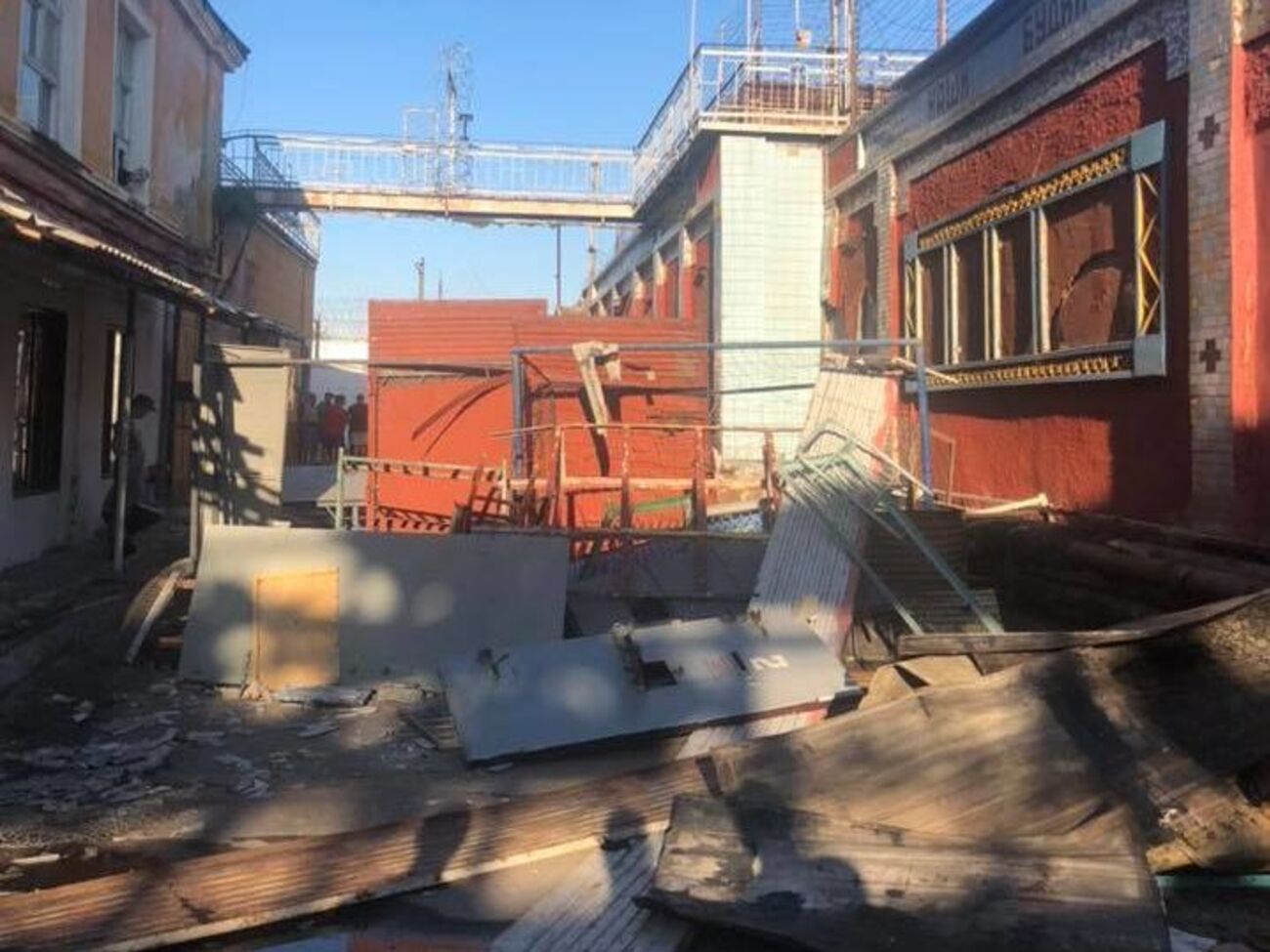 Під час бунту&nbsp;ув'язнені&nbsp;пошкодили будівлю колонії