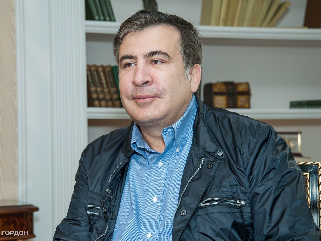 Аваков кидав у Саакашвілі (на фото) склянку з водою