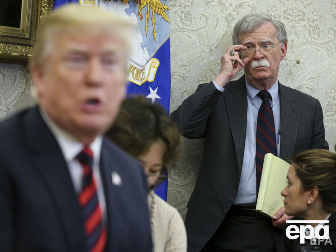 The Hill пише, що Трампу подобається риторика Болтона