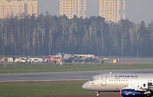 У Шереметьєві розпочали розслідування катастрофи Sukhoi Superjet. Фоторепортаж